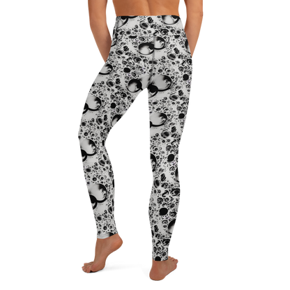 Yoga Leggings - Crater Swirl