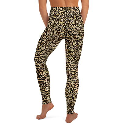 Yoga Leggings - Cheetah Mosaic