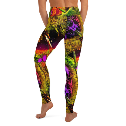 Yoga Leggings - Neon Glyphworks