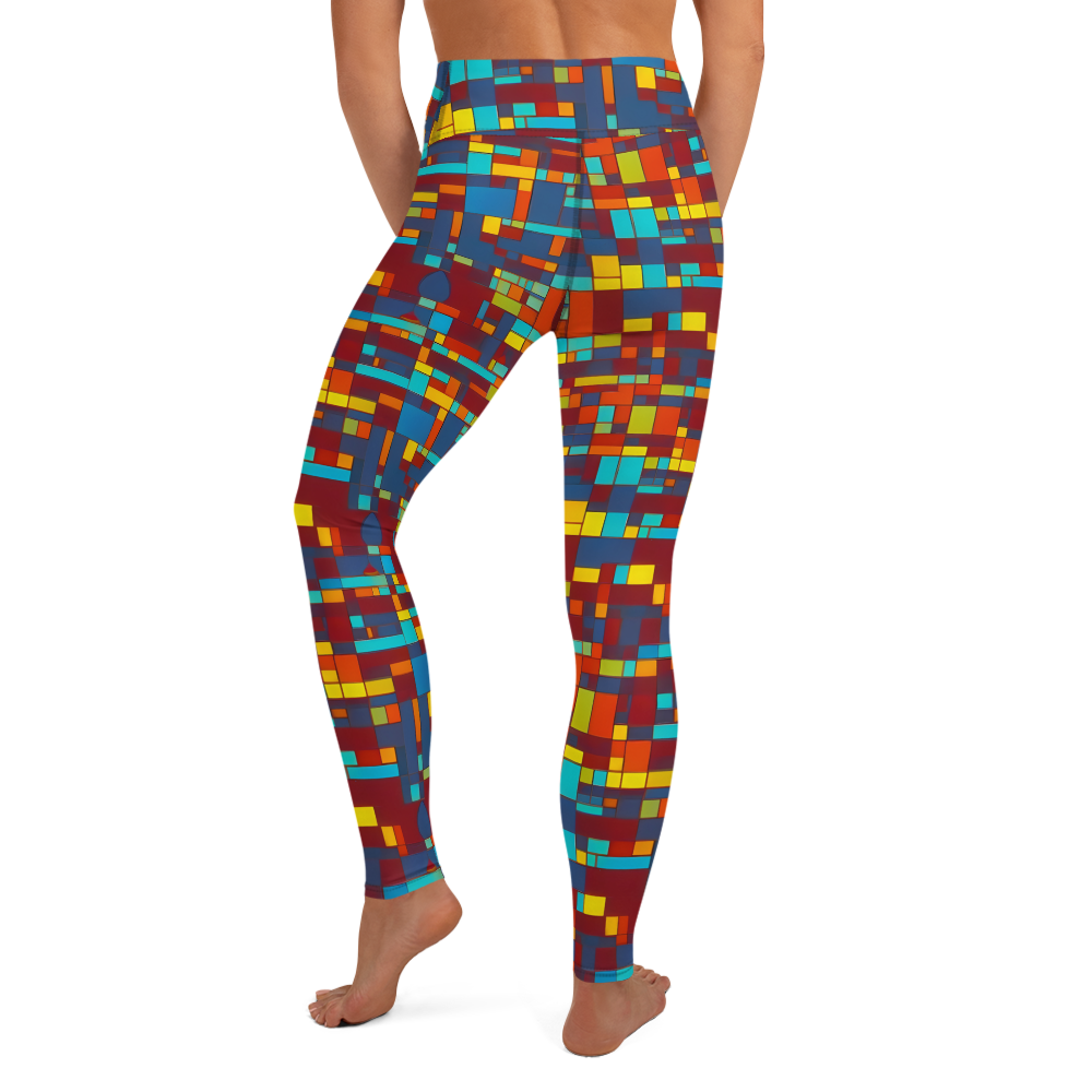 Yoga Leggings - Astral Grid