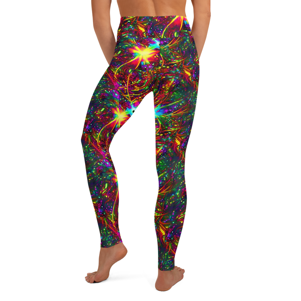 Yoga Leggings - Stellar Burst