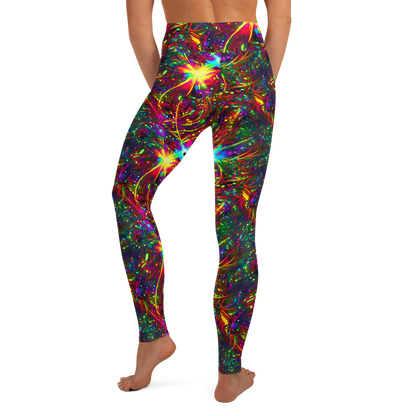 Yoga Leggings - Stellar Burst