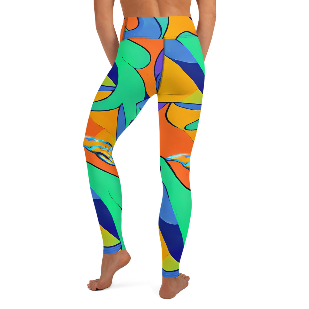 Yoga Leggings - Archipenko Dream