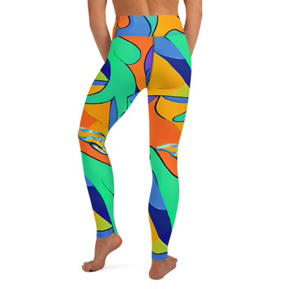 Yoga Leggings - Archipenko Dream