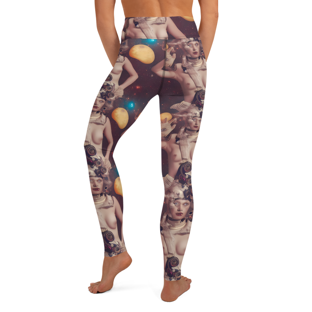 Yoga Leggings - Nebula Siren