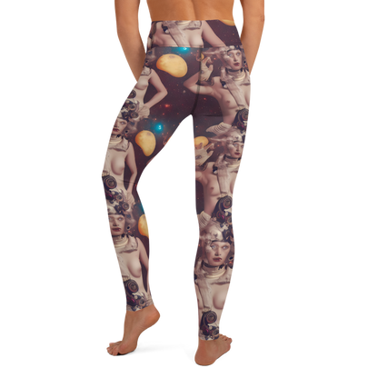 Yoga Leggings - Nebula Siren