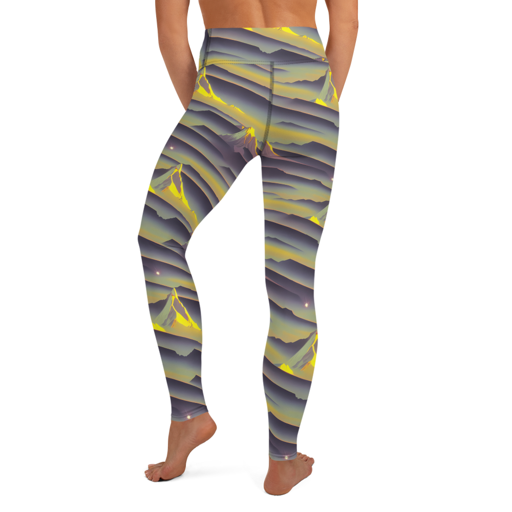 Yoga Leggings - Surreal Summit