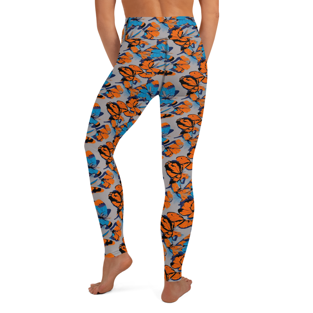 Yoga Leggings - Flutter Wave