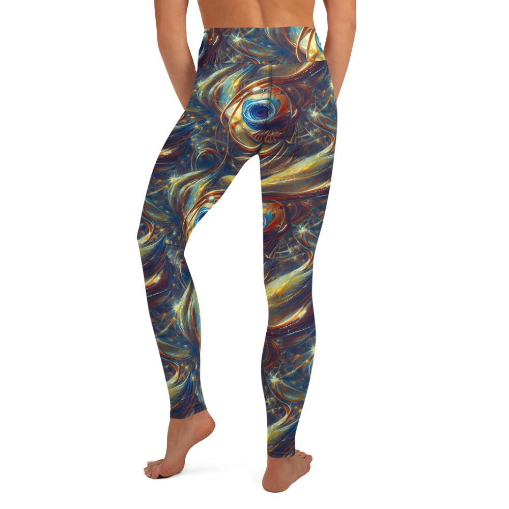 Yoga Leggings - Celestial Vortex