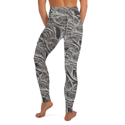 Yoga Leggings - Piranesi's Dream