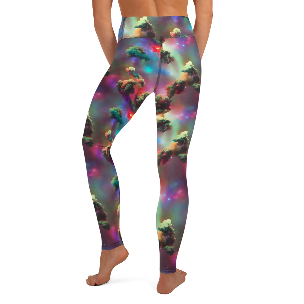 Yoga Leggings - Nebula Dreams