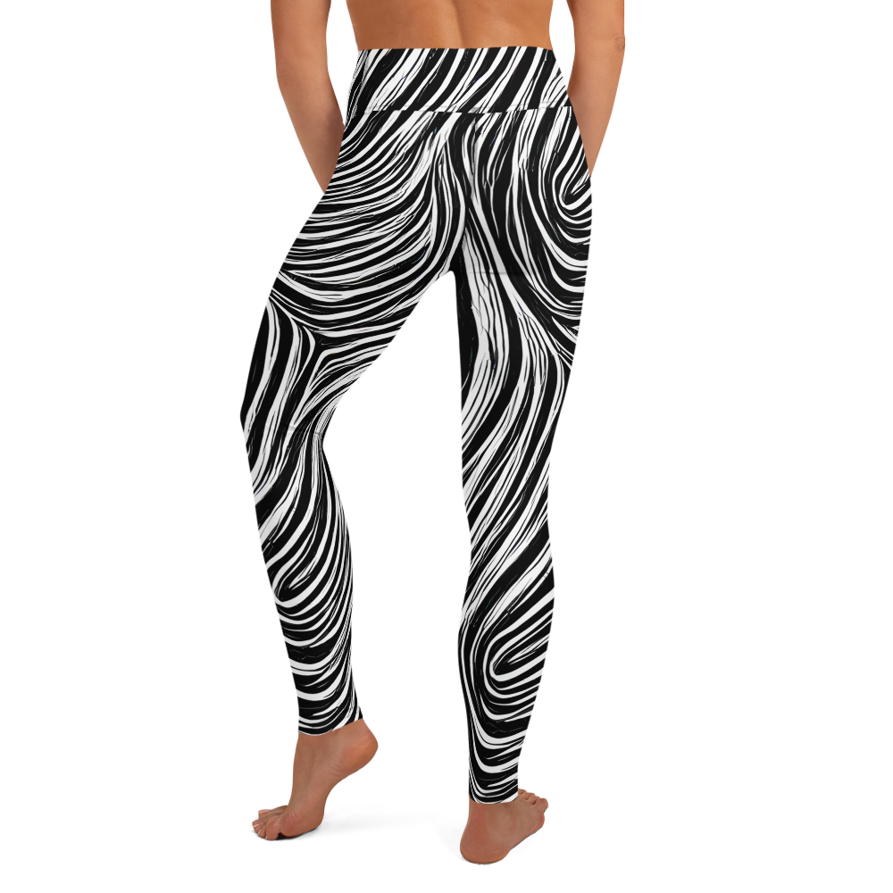 Yoga Leggings - Weston Waves