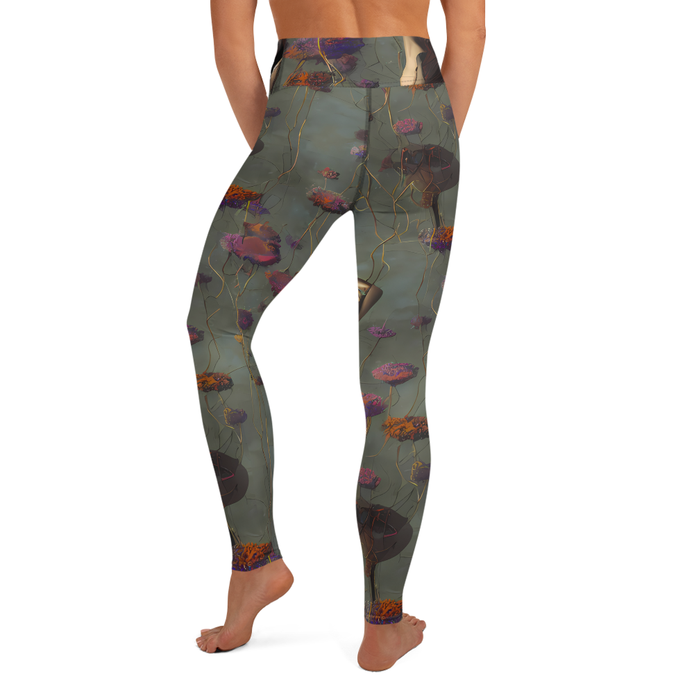 Yoga Leggings - Ethereal Bloom