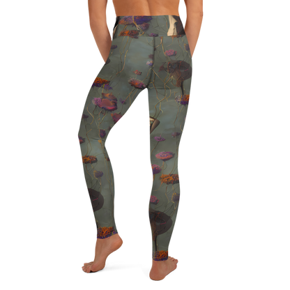 Yoga Leggings - Ethereal Bloom