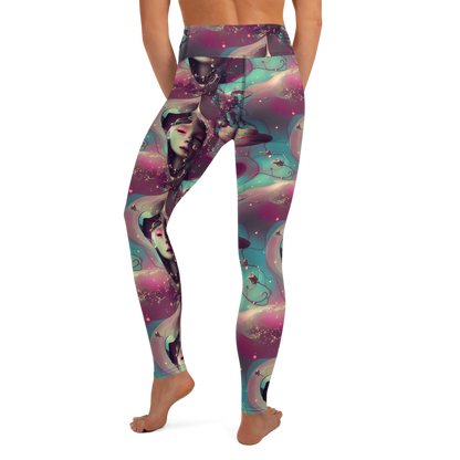 Yoga Leggings - Nouveau Galaxy