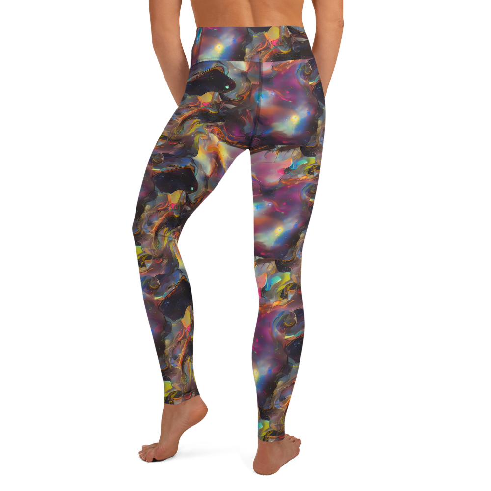 Yoga Leggings - Cosmic Fusion