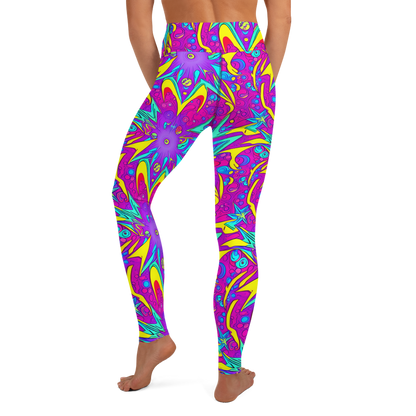 Yoga Leggings - Nebula Radiance