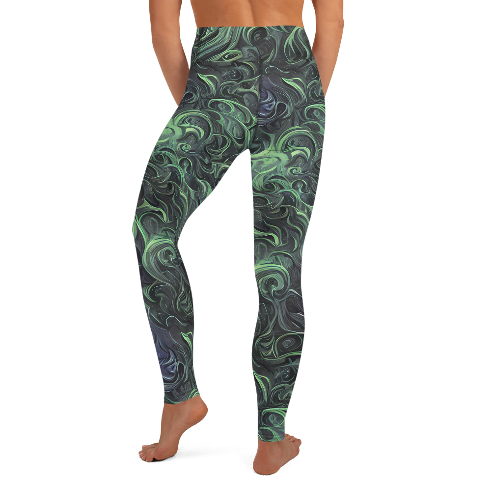 Yoga Leggings - Savrasov Swirls