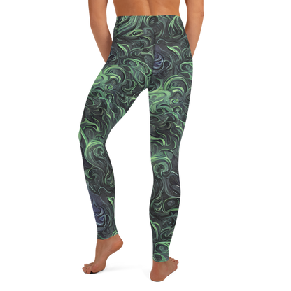 Yoga Leggings - Savrasov Swirls