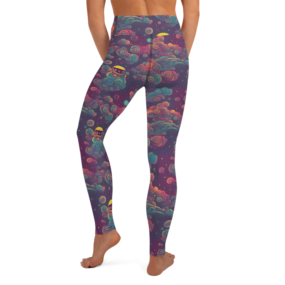 Yoga Leggings - Nebula Dreamscape