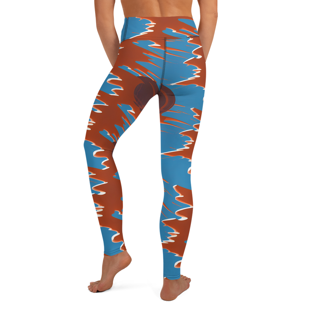 Yoga Leggings - Desert Vortex