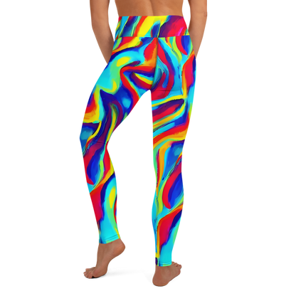 Yoga Leggings - Stael Swirls