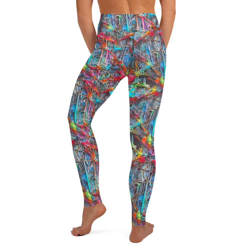 Yoga Leggings - Junkyard Jewel