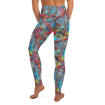Yoga Leggings - Junkyard Jewel