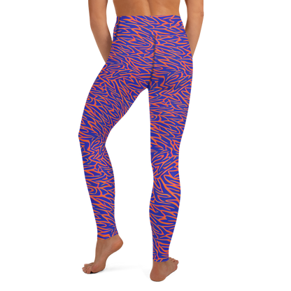 Yoga Leggings - Sapphire Swirl