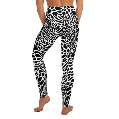 Yoga Leggings - Monochrome Mystique