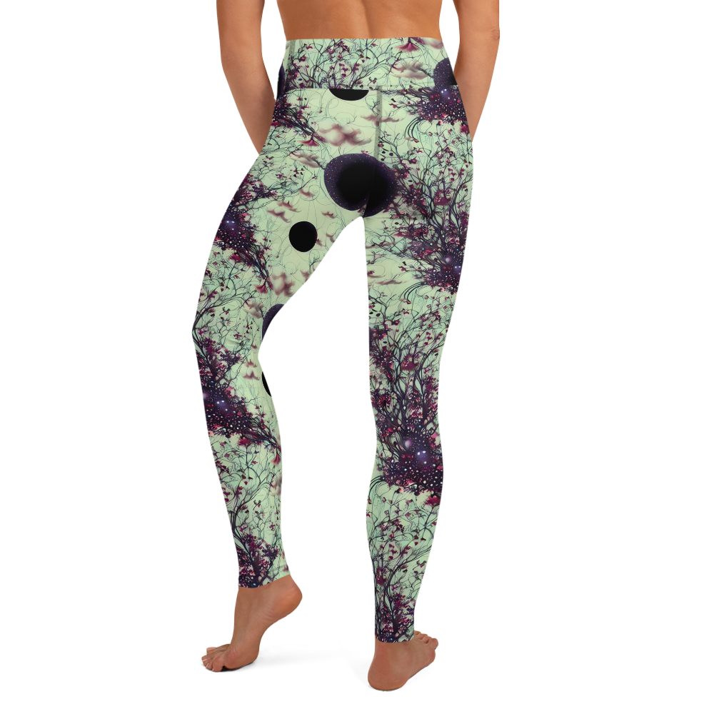 Yoga Leggings - Celestial Bloom