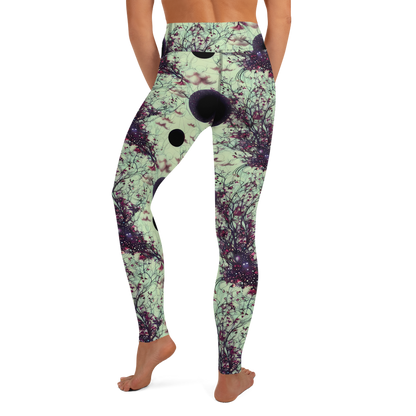 Yoga Leggings - Celestial Bloom