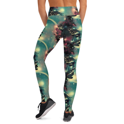 Yoga Leggings - Galactic Serpent