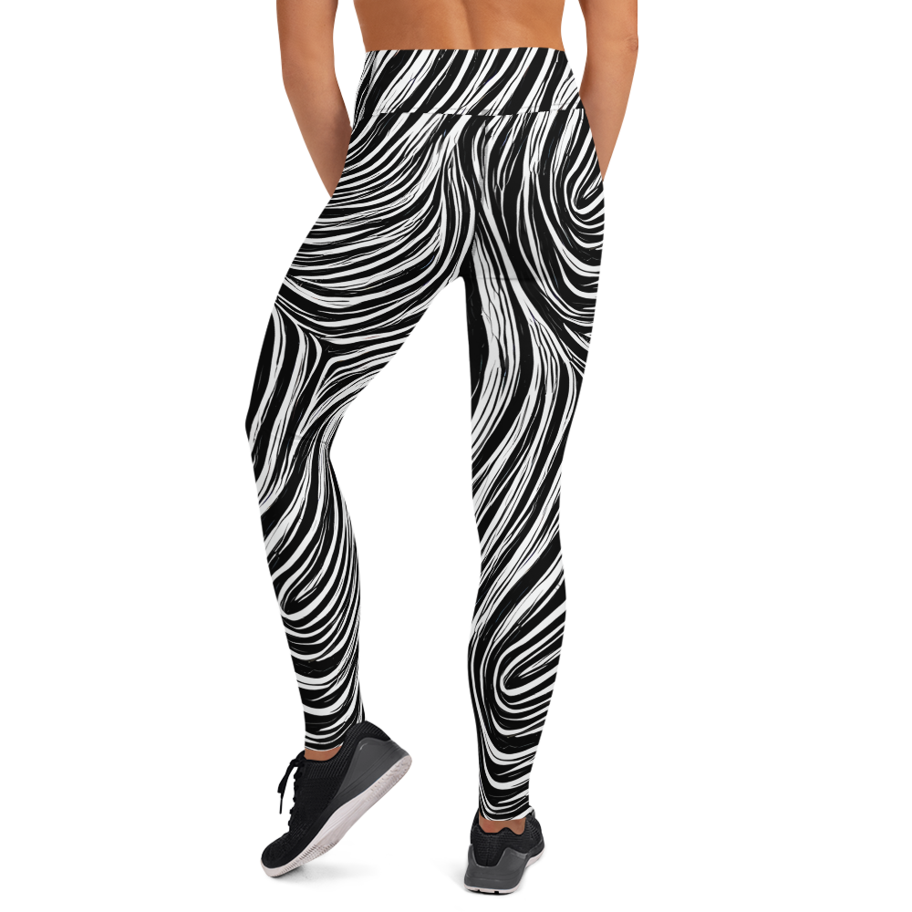 Yoga Leggings - Weston Waves