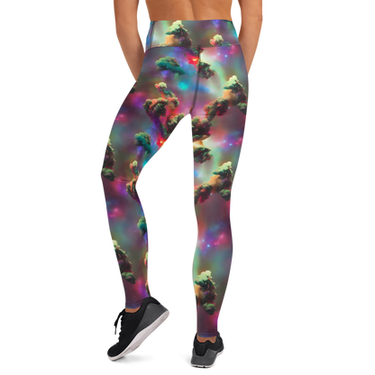 Yoga Leggings - Nebula Dreams