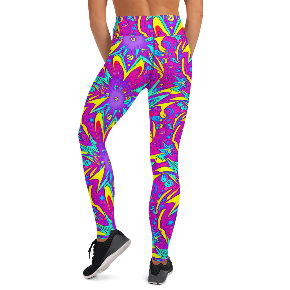 Yoga Leggings - Nebula Radiance