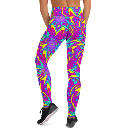 Yoga Leggings - Nebula Radiance