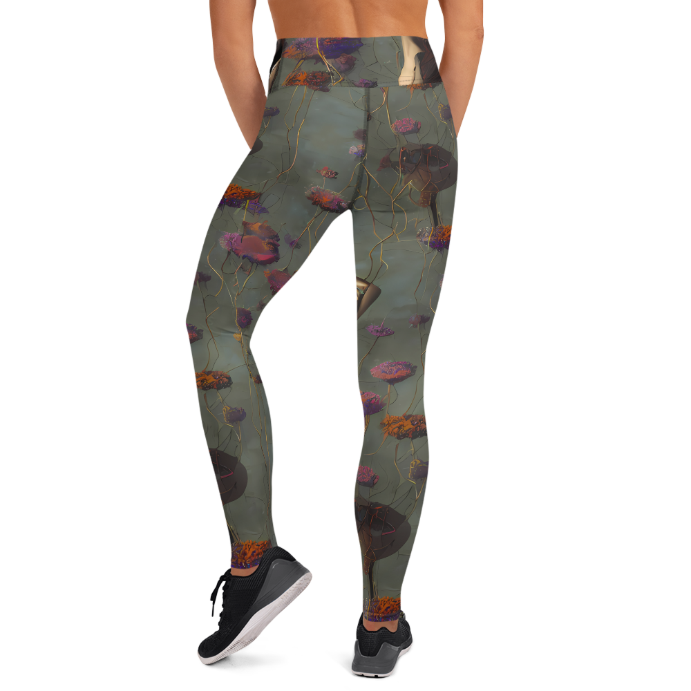 Yoga Leggings - Ethereal Bloom