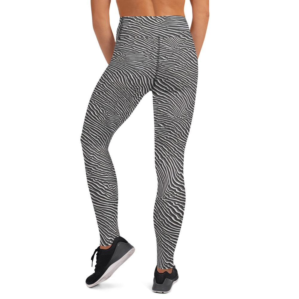 Yoga Leggings - Hypnotic Waves