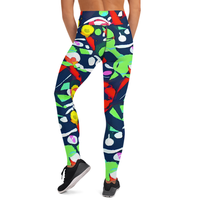 Yoga Leggings - Chagall's Dream