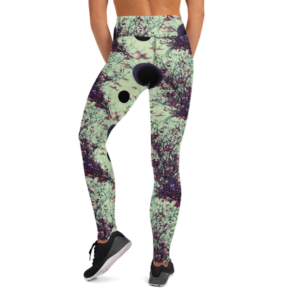 Yoga Leggings - Celestial Bloom