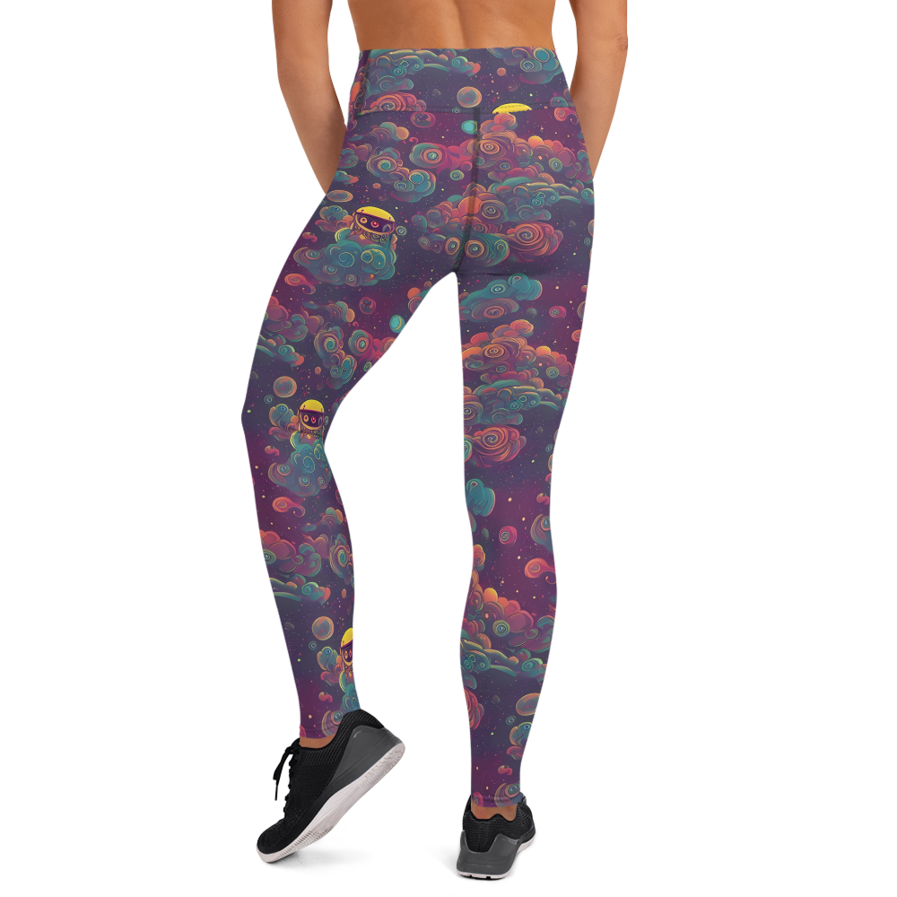 Yoga Leggings - Nebula Dreamscape