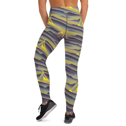 Yoga Leggings - Surreal Summit