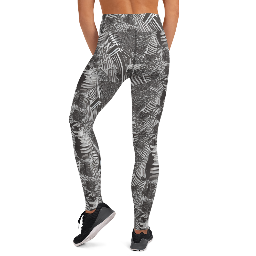 Yoga Leggings - Piranesi's Web