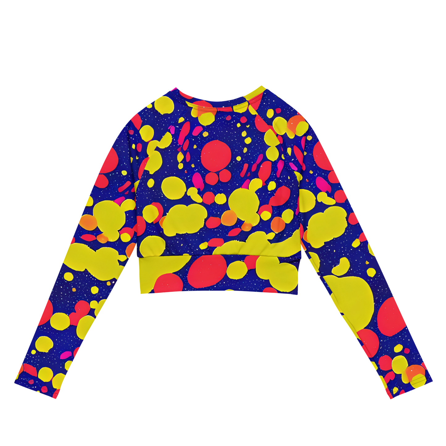 Long Sleeve Crop Top - Void Visions