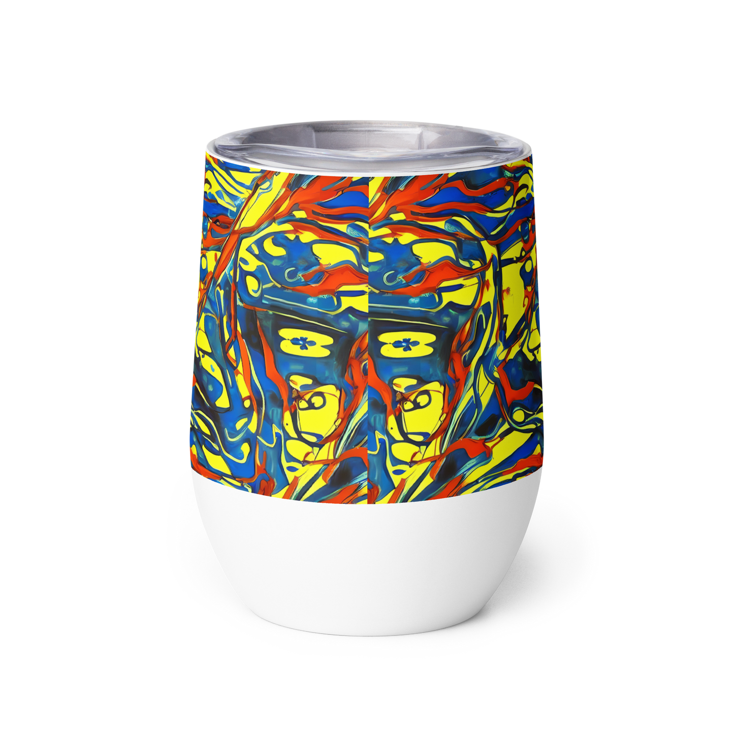 Wine Tumbler - Cyberflow Circuit