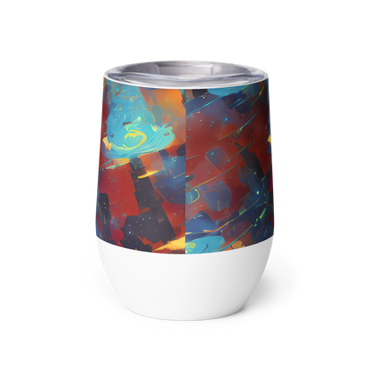 Wine Tumbler - Journey Through Infinity