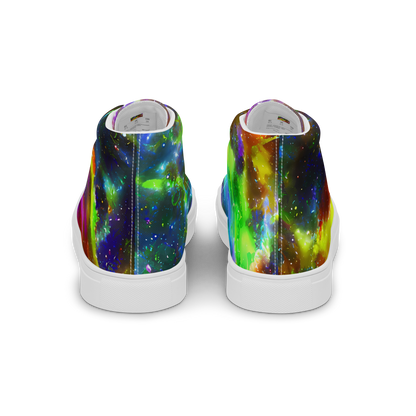 Men's High Top Canvas Shoes - Neer Nebula