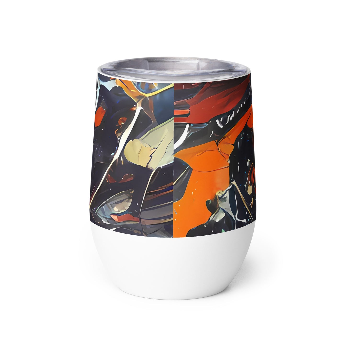 Wine Tumbler - Neo-Splash Labyrinth