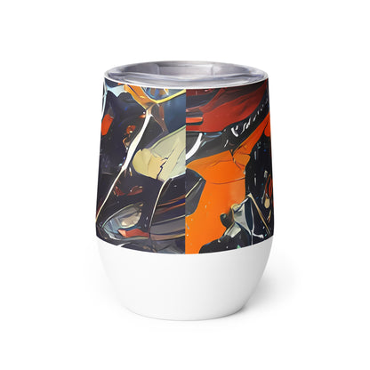 Wine Tumbler - Neo-Splash Labyrinth